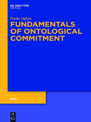 cover image of Fundamentals of Ontological Commitment